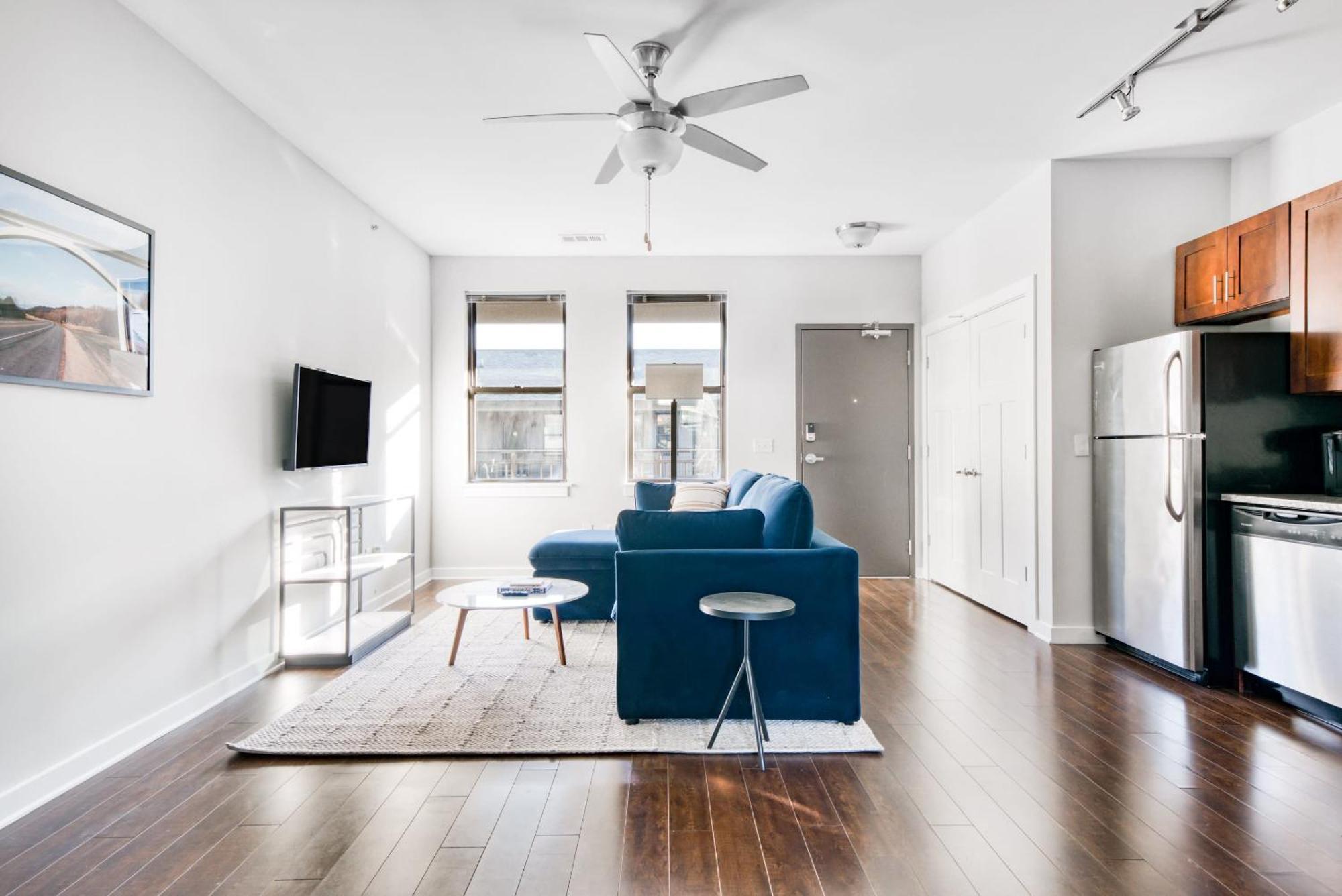 Cozysuites Music Row Bold 1Br W Free Parking Nashville Dış mekan fotoğraf