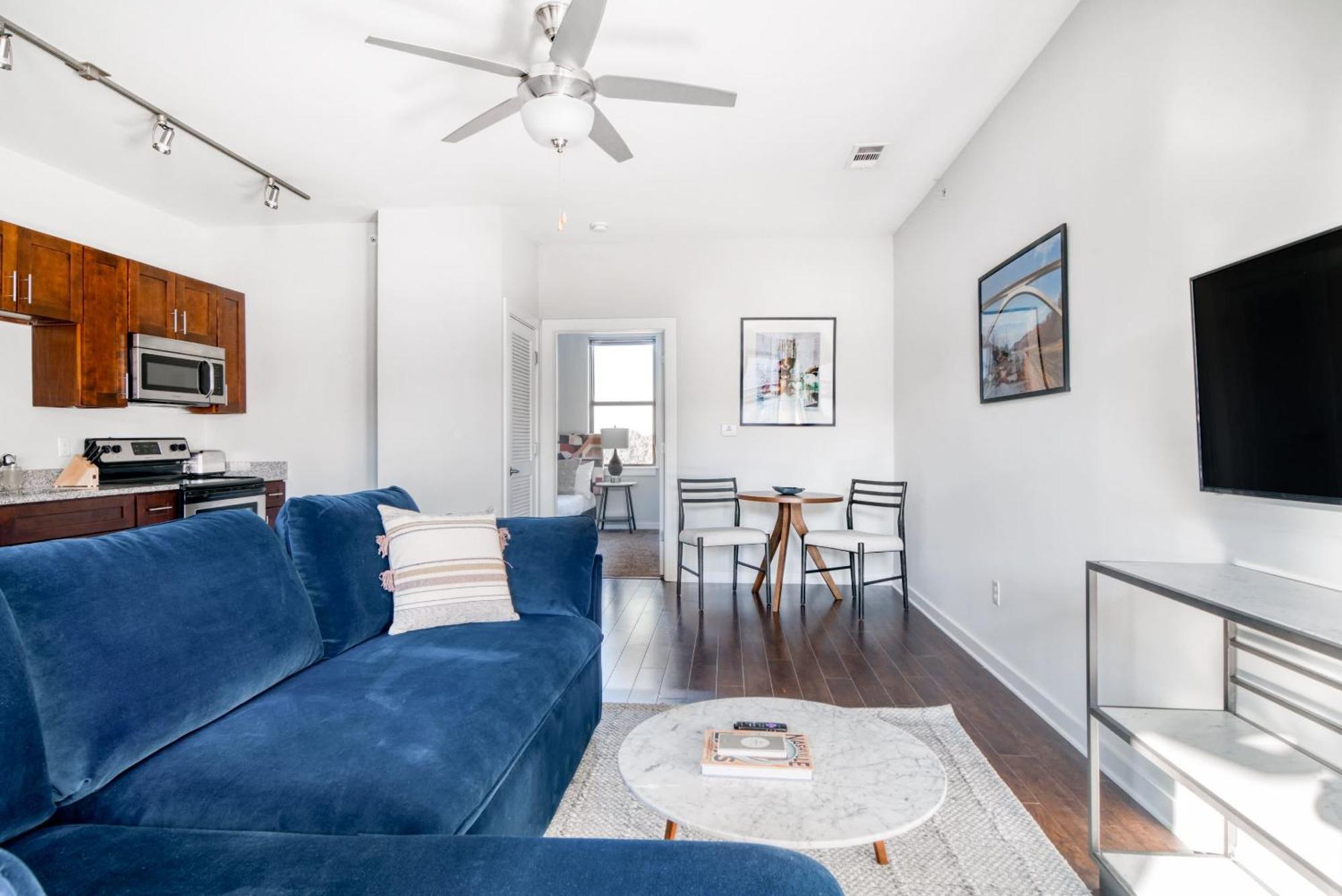 Cozysuites Music Row Bold 1Br W Free Parking Nashville Dış mekan fotoğraf